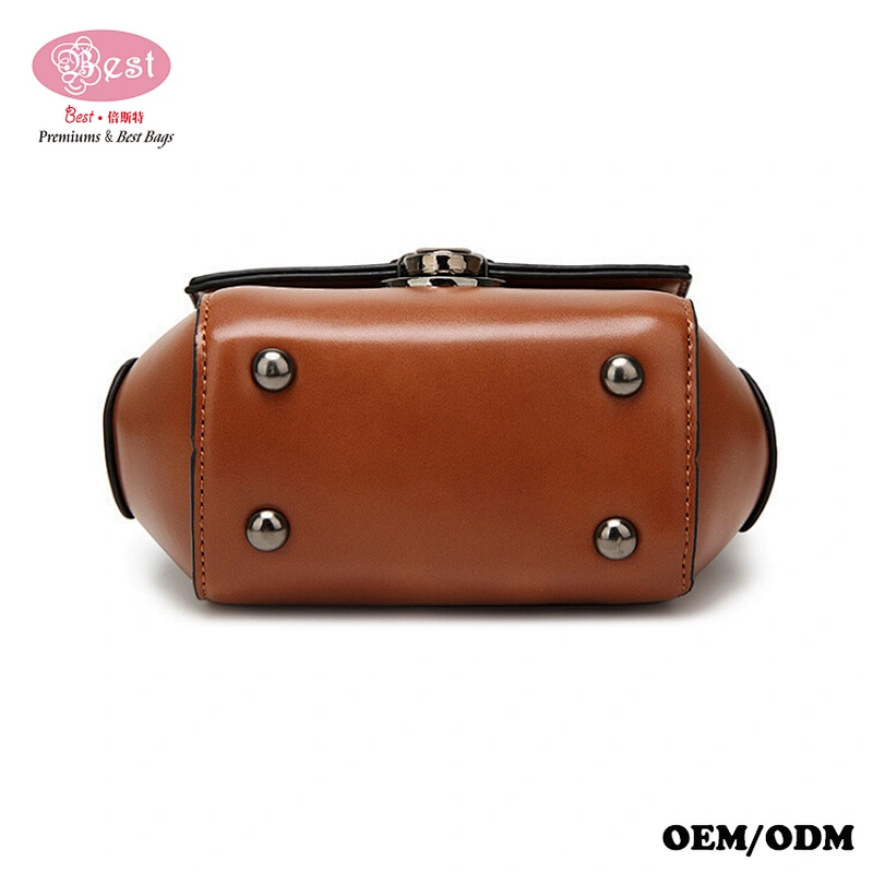 Stylish Korean Chain Bags PU Leather Handbags Girl Messenger Bag