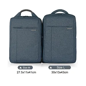 Trendy waterproof school knapsack polyester laptop bag backpack for teenager