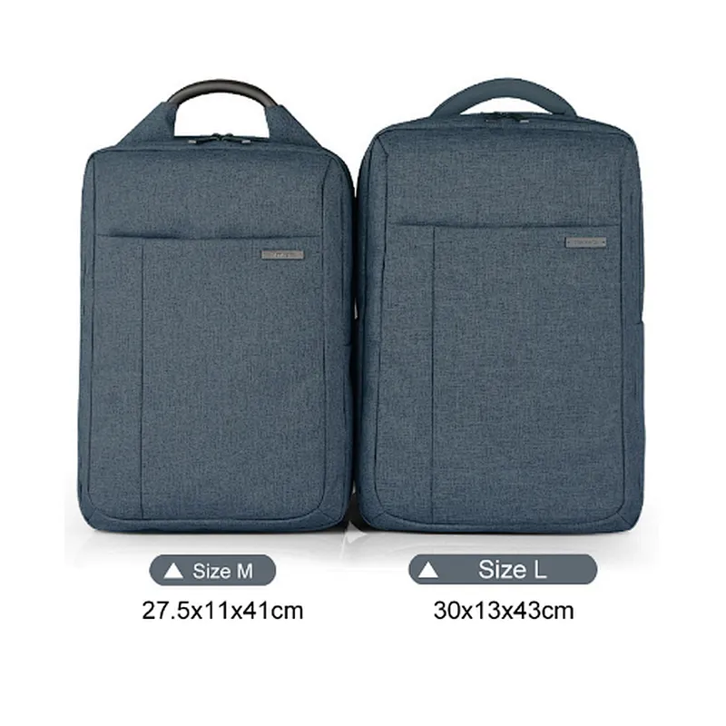 Trendy waterproof school knapsack polyester laptop bag backpack for teenager