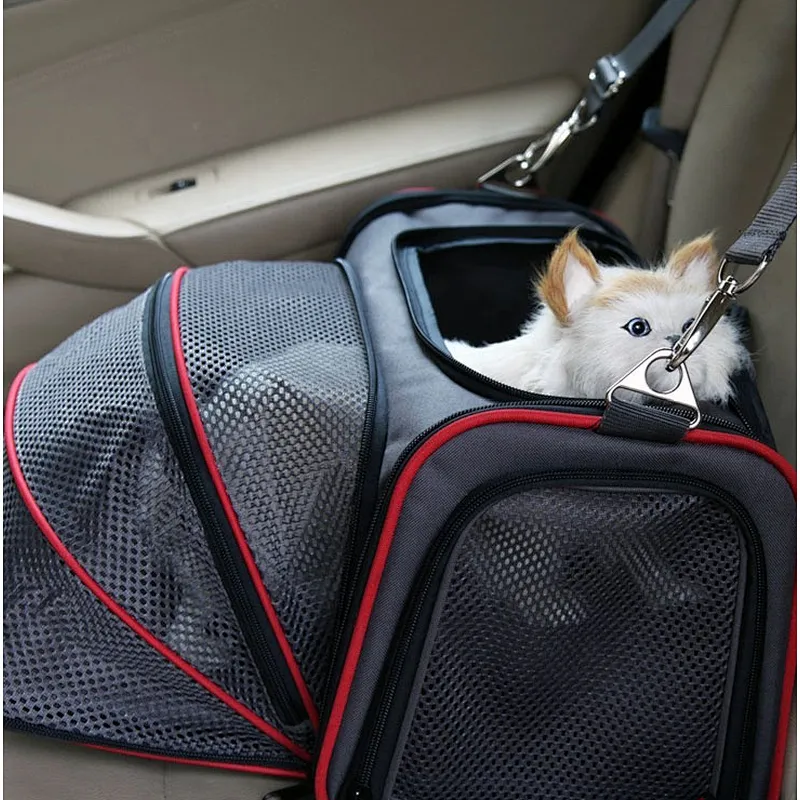 Airline Approved Soft-Sided Outdoor Pet Dog Hutch Carrier Sling Bag