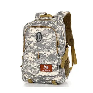 Outdoor 40l waterproof hiking 900d polyester nylon camouflage backpack bag