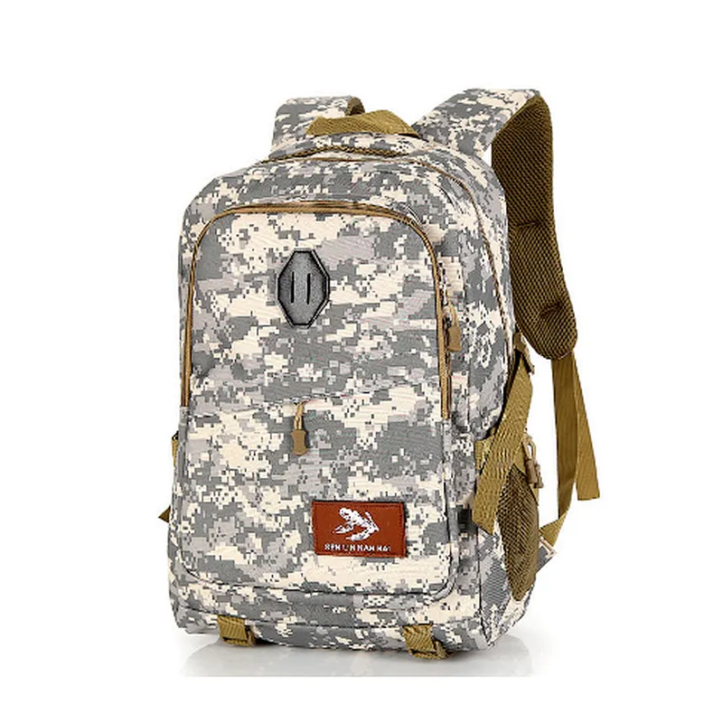 Outdoor 40l waterproof hiking 900d polyester nylon camouflage backpack bag