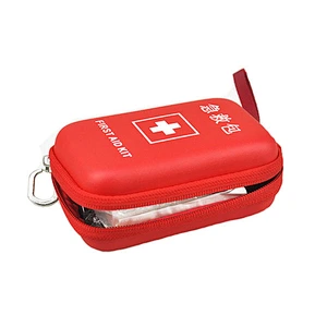 ce iso approved portable first aid kit bags for car/travel/sports/promotional purpose