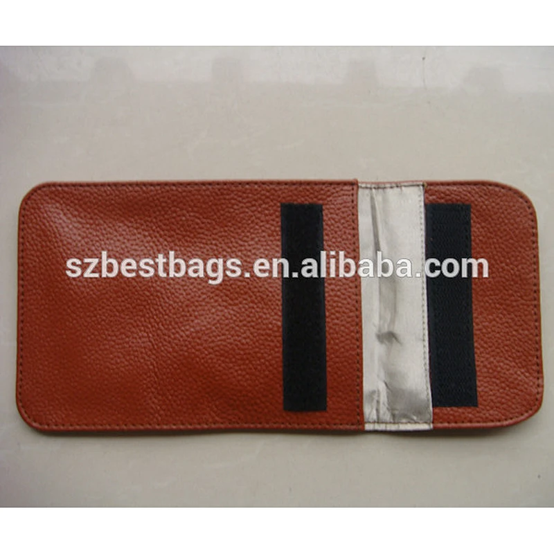 Leather RFID Blocking Travel Passport Organizer With Card Holder