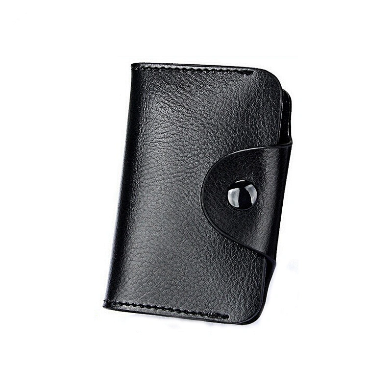 Best Selling Handmade Real Leather Multi C/C Slots Gusset Design Credit Card Holder Wallet