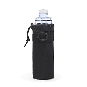 2019 new style canvas Bottle Water Travel Military Kettle Bag Case Tactical Hunting Pouch MOLLE Camp