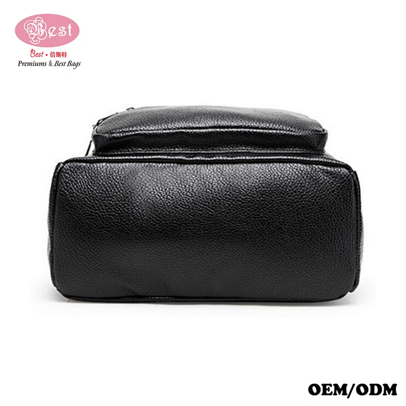 Fashion Shoulder School Bag Rucksack Women Girls PU Leather Backpacks