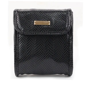 High Quality Custom Men PU Leather RFID  Waist Bag For Wholesale