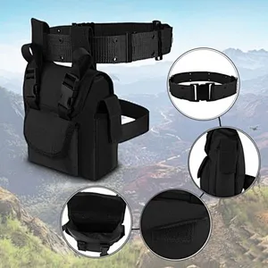 Men's Drop Leg Bag Waist Fanny Pack Belt Tactical Motorcycle Multi-purpose Bag