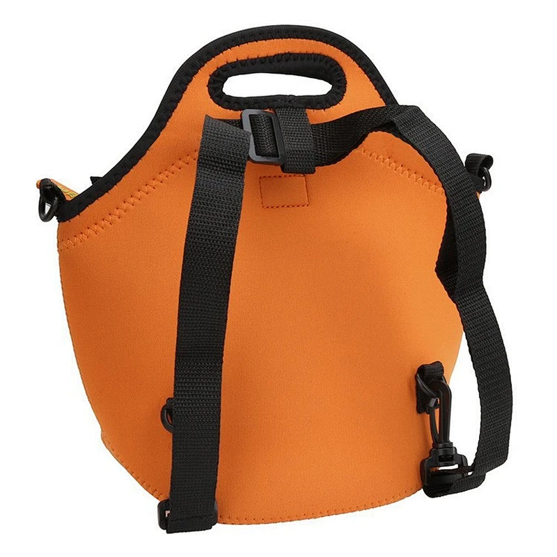 Customized student kids insulated neoprene picnic backpack lunch bag