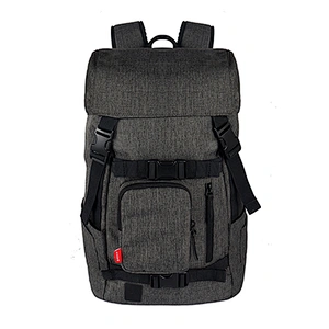 Outdoor hiking Travel black backpack with large capacity