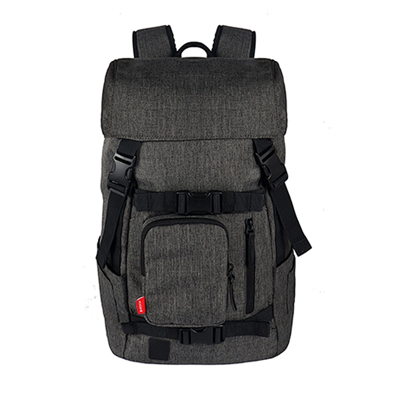 Outdoor hiking Travel black backpack with large capacity