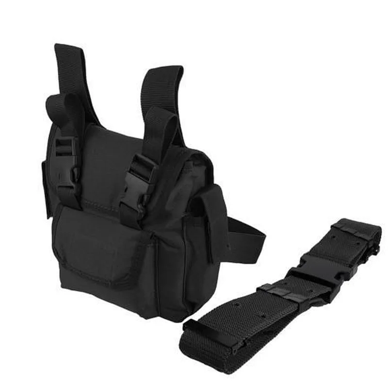 Men's Drop Leg Bag Waist Fanny Pack Belt Tactical Motorcycle Multi-purpose Bag