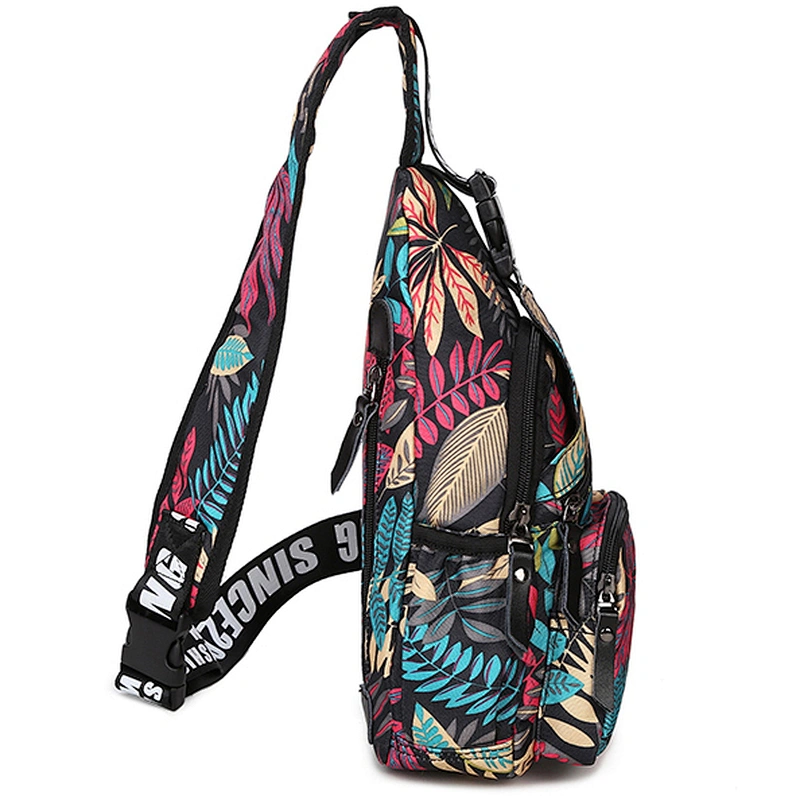 trendy travel sport crossbody shoulder sling  Korean cheap backpack bag for teenagers