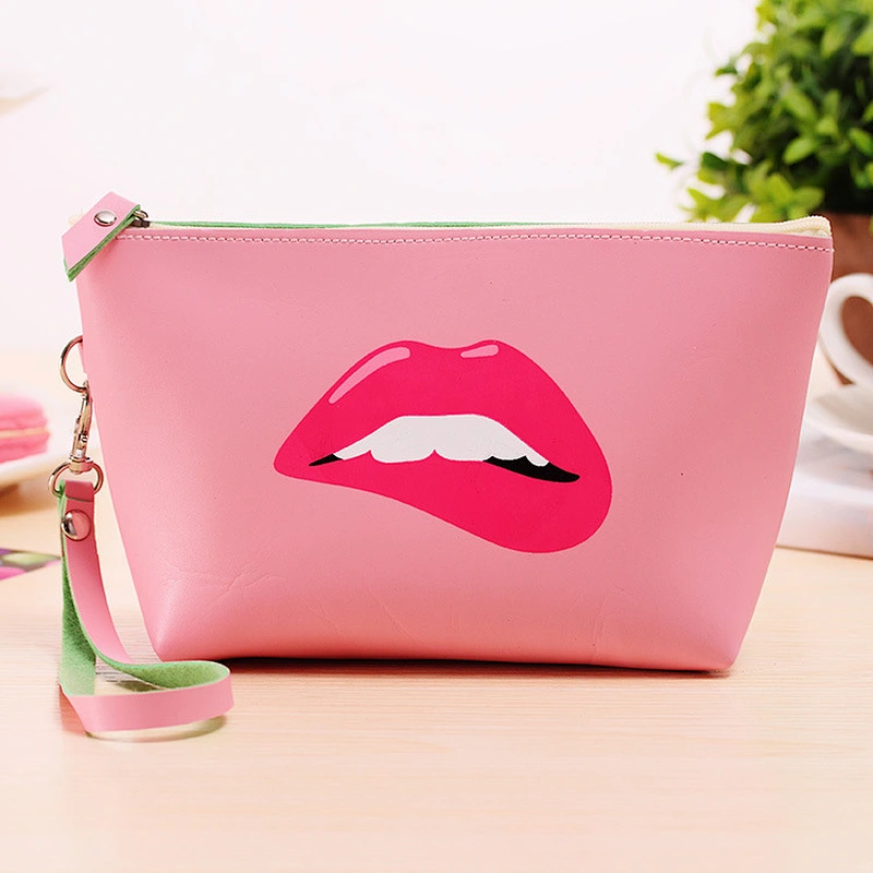 Printing Makeup Bags With Multicolor Pattern Cute Cosmetic Bag