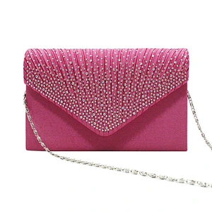 2020 Amazon top sellers fashion classic elegant diamond encrusted evening bag for ladies for party