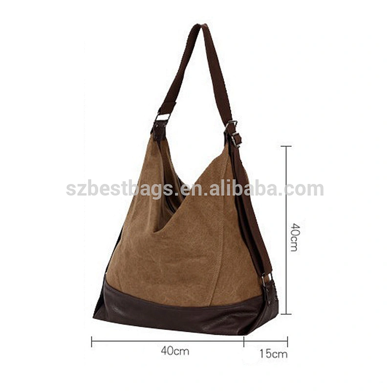 Women's Large Capacity Portable Messenger Bag Shoulder Canvas Handbags