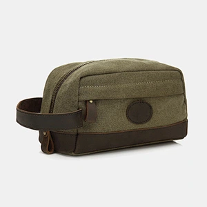 Canvas Makeup Organizer Bag Make Up Bag Handbag Toiletry Bag