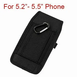 Belt Loop Hook Carabiner Holster Closure Nylon Bag Pouch