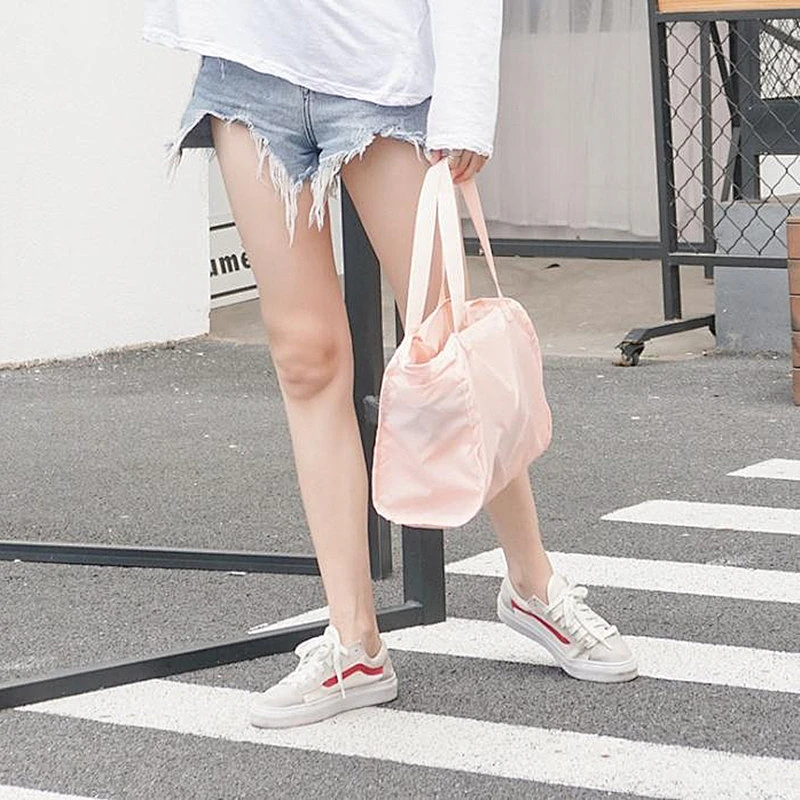 Summer New Outdoor Waterproof Folding Backpack Shoulder Bag Laptop Storage Bag