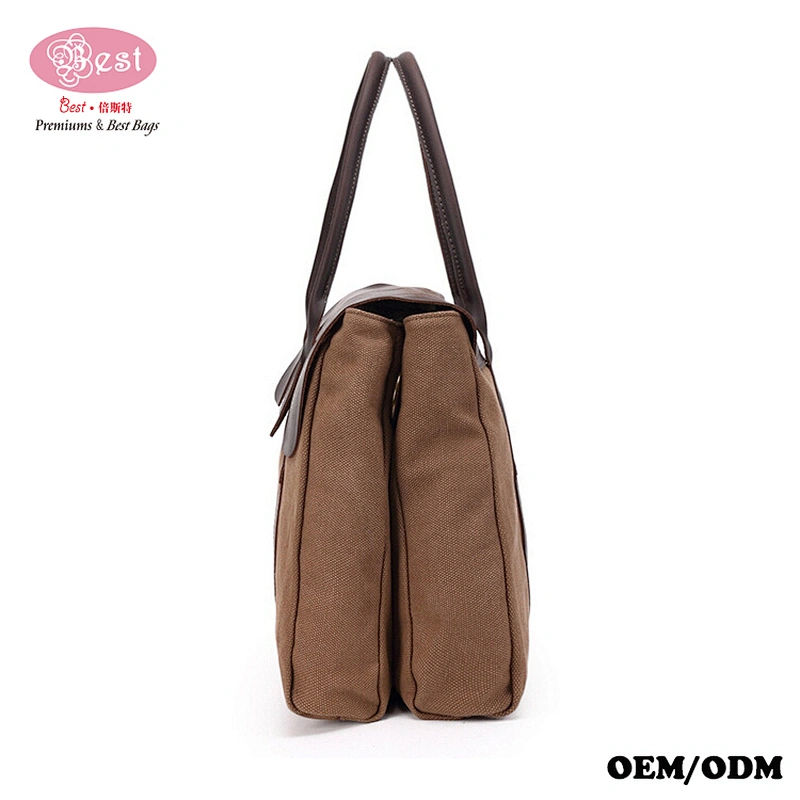 Men's Canvas Handbag luggage pineapple leather kaka bags