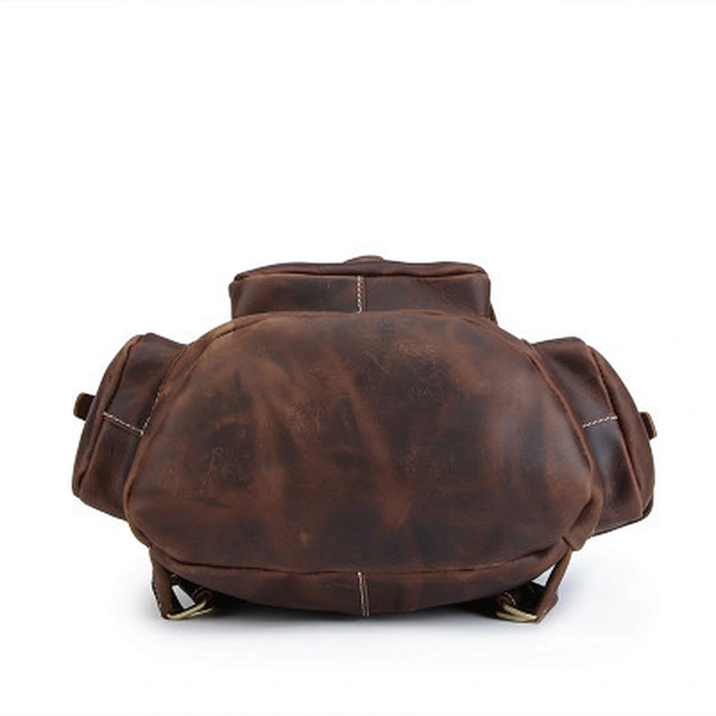 New Arrival Leather Fashion Vintage Backpack Genuine Leather Backpack For Men