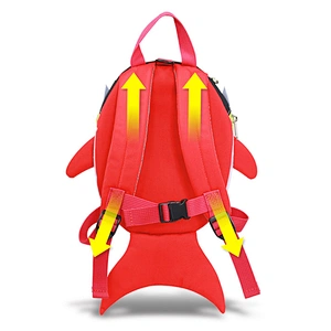 2020 hot selling lightweight durable simple cute kids toddler backpack with leash for school