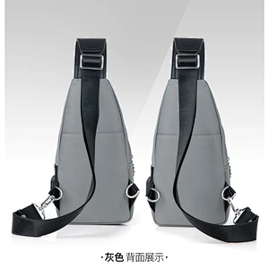 Waterproof durable large capacity portable oxford cloth chest bag for travel or sports