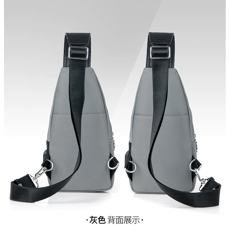 Waterproof durable large capacity portable oxford cloth chest bag for travel or sports