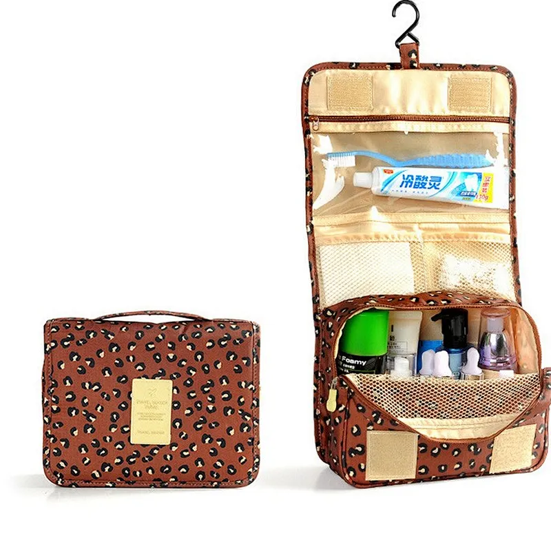 Fancy folding hanging private label hotel toiletry kit kids tens toiletry bags