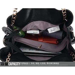 2019 Korean style fashionable elegant luxury snake pattern lady bag for shopping or office