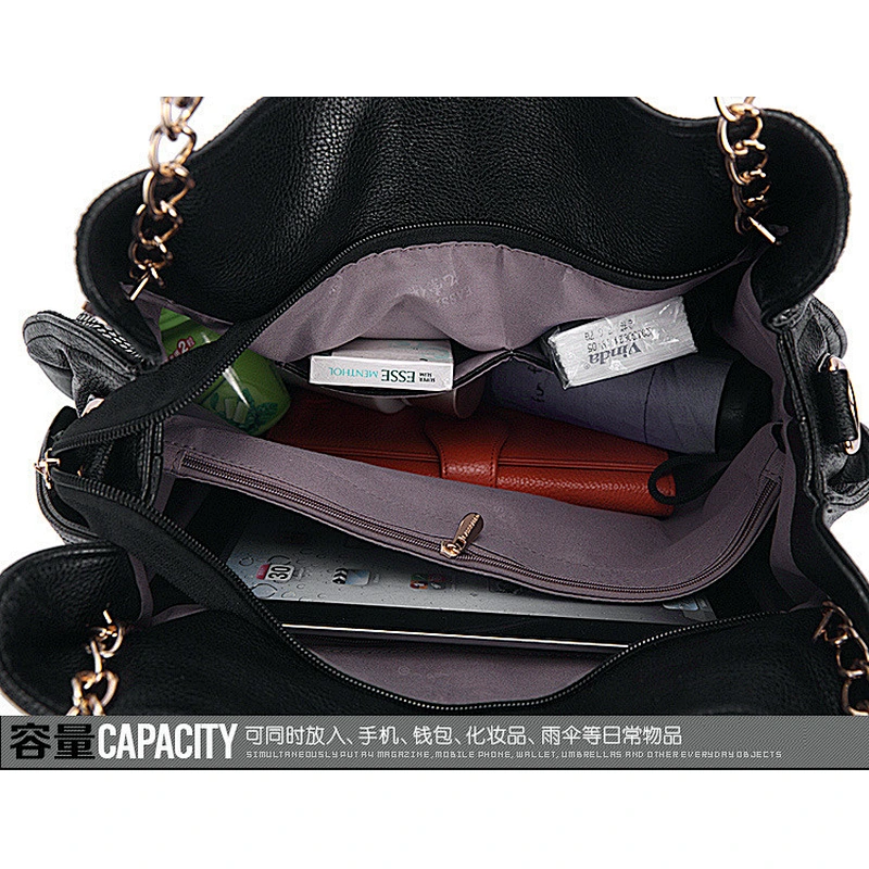 2019 Korean style fashionable elegant luxury snake pattern lady bag for shopping or office