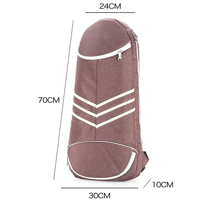 custom cheap waterproof durable Oxford tennis racket badminton bag with compartments for sale