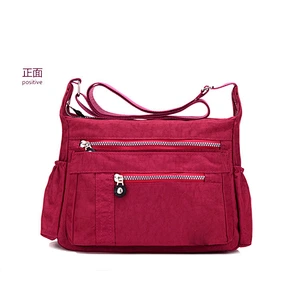 Waterproof cold resistant fashionable and versatile comfortable and light leisure bag shoulder bag for travel or shopping