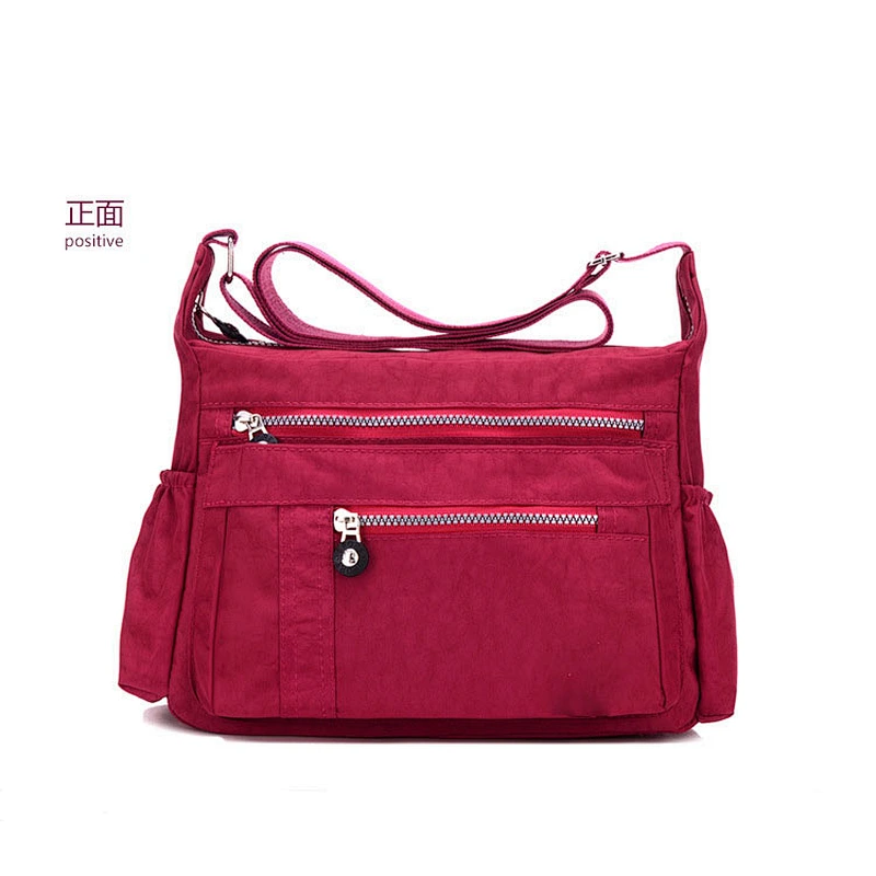 Waterproof cold resistant fashionable and versatile comfortable and light leisure bag shoulder bag for travel or shopping