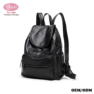 Fashion Shoulder School Bag Rucksack Women Girls PU Leather Backpacks
