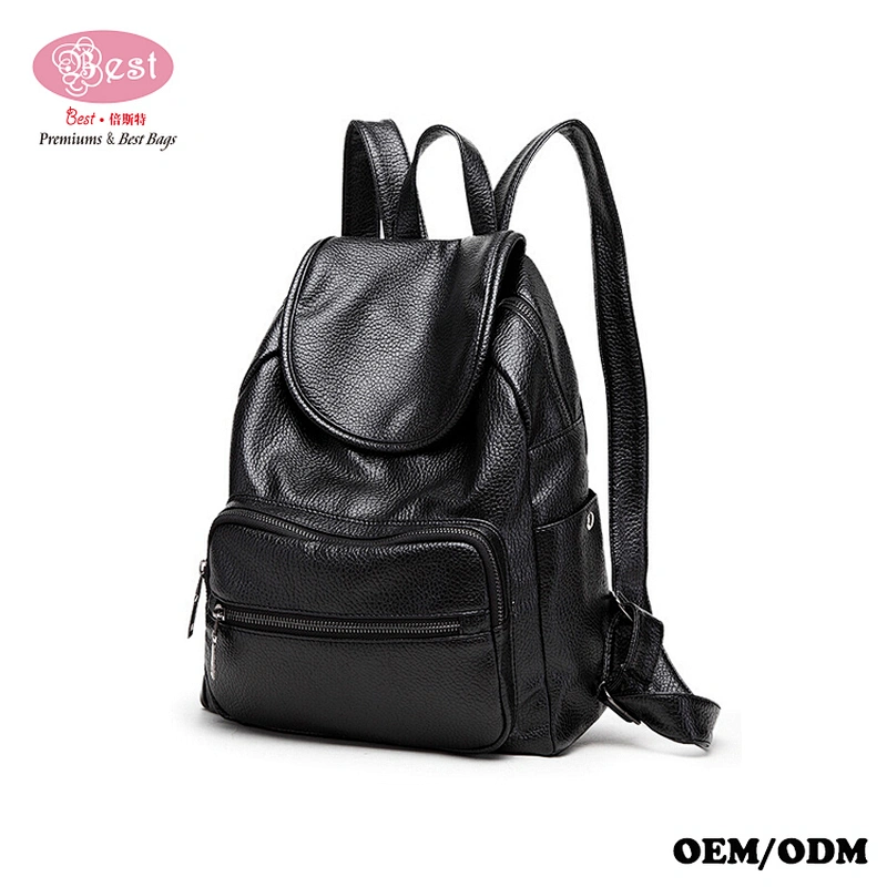Fashion Shoulder School Bag Rucksack Women Girls PU Leather Backpacks