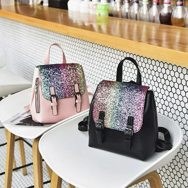 Women Lady Backpack Leather School Office Shoulder Bag Handbag