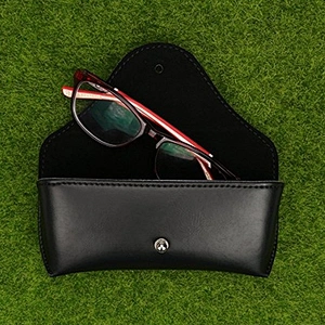 Portable PU Leather Sunglasses Pouch Soft Eye Glasses Carry Case for Horizontal Sunglasses Box Case