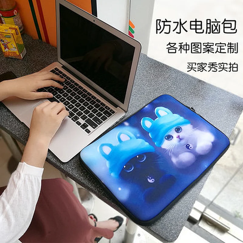 Customized design laptop bag 15.6 nylon women tote in stock