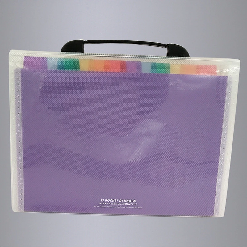 PP Document Bag For Office School Suppliers A4 Size Box Files