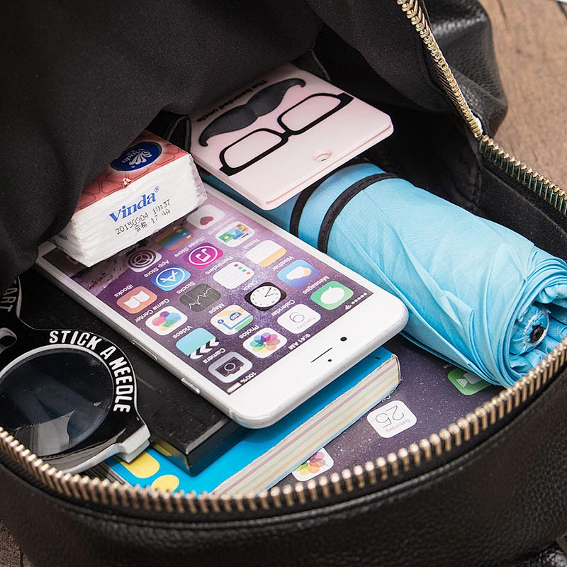 2019  Popular Pu Backpack Brand For Teens