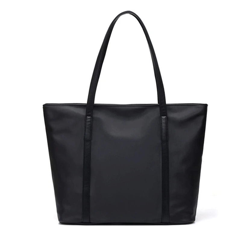 Best Tote bag for Women Leather Nylon Shoulder Bag Large Capacity Work fit 15.6 inch Female Handbags Fashion