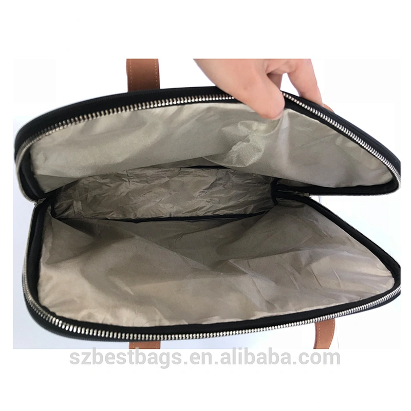 Three-piece Suit RFID Blocking Bags briefcase with secret compartment lawyer briefcase office briefcase