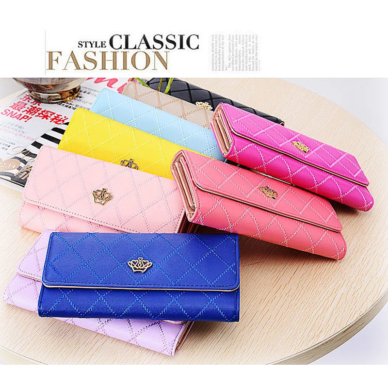 2018 NEW Promotional ladies wallet billfold anti lost wallet luxury leather wallet manufacturer