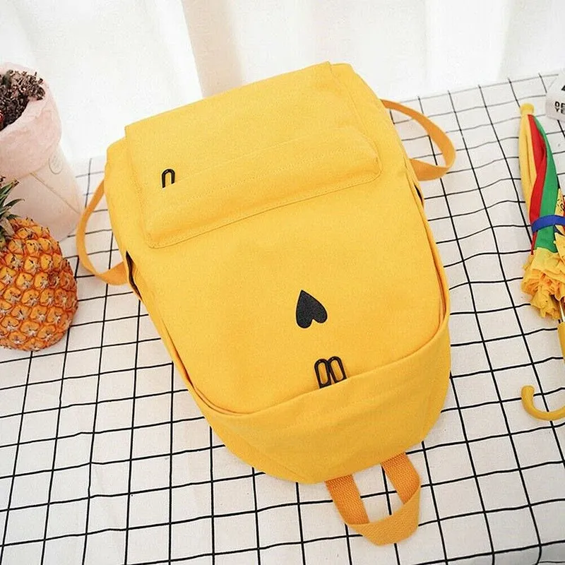 Backpack Women Canvas Travel Bookbag School Bag Laptop rucksacks for teen