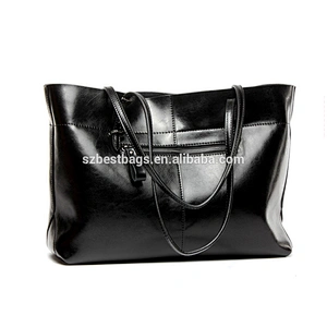 Fashion Style 100% Pure Cow Leather Handbag Women's Tote Bag