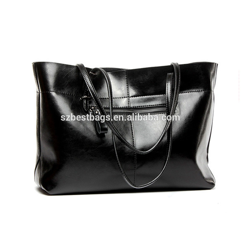 Fashion Style 100% Pure Cow Leather Handbag Women's Tote Bag