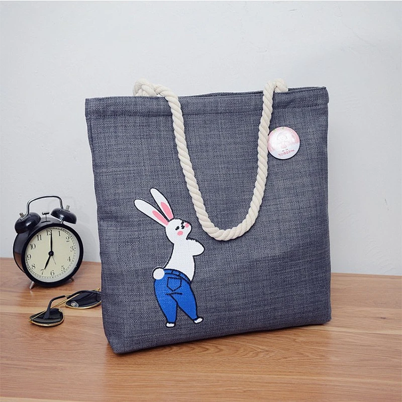 Reusable foldable personalized custom printed cotton canvas tote shopping bags