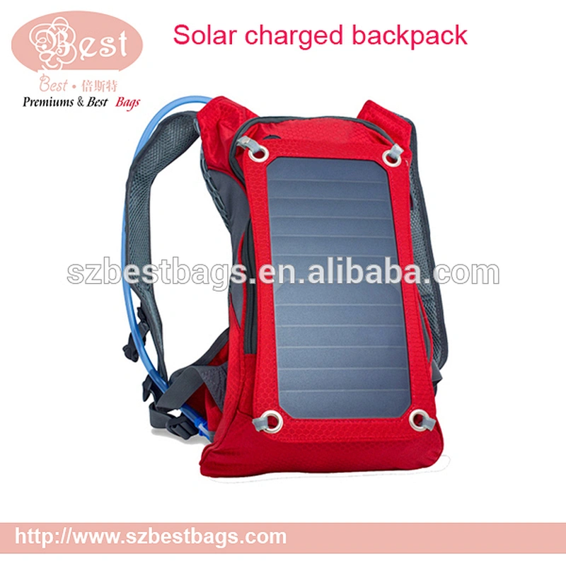 wholesale solar battery backpack with solar panel